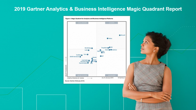 Qlik & Microsoft Rated Leaders In 2019 Gartner Analytics & BI Magic Quadrant Report